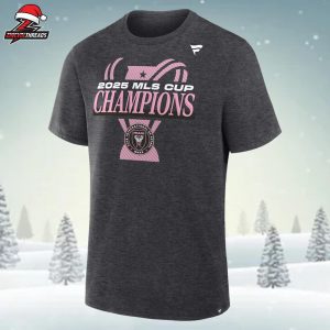 Inter Miami CF 2025 MLS Cup Champions Locker Room Tee Unisex T-Shirt