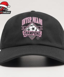 Inter Miami CF Unisex 2025 MLS Cup Champions Sweatshirt Snapback Classic Hat Cap