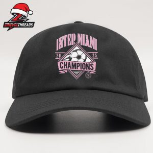 Inter Miami CF Unisex 2025 MLS Cup Champions Sweatshirt Snapback Classic Hat Cap