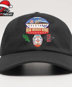 Isleta New Mexico Bowl North Texas Mean Green Versus San Diego State Aztecs Bowl Season College Football 2025-2026 Snapback Classic Hat Cap