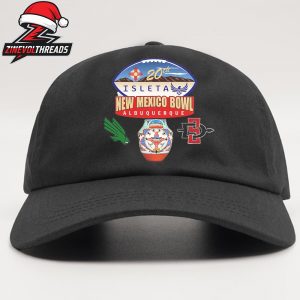 Isleta New Mexico Bowl North Texas Mean Green Versus San Diego State Aztecs Bowl Season College Football 2025-2026 Snapback Classic Hat Cap