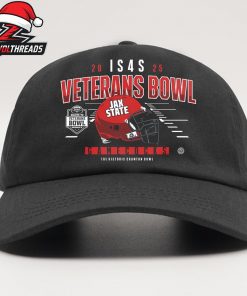 Jacksonville State Gamecocks 2025 IS4S Salute To Veterans Bowl Champions Snapback Classic Hat Cap