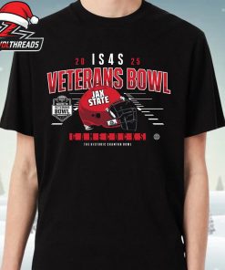 Jacksonville State Gamecocks 2025 IS4S Salute To Veterans Bowl Champions Unisex T-Shirt