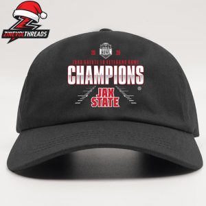 Jax State Gamecocks 2025 NCAA Football IS4S Salute To Veterans Bowl Champions Snapback Classic Hat Cap