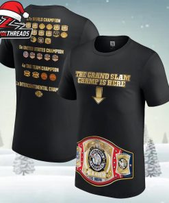 John Cena Thank You Cena Grand Slam Champ Is Here All Champion Title Two Sided Unisex T-Shirt