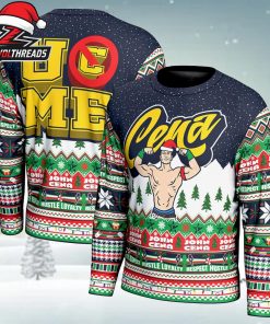 John Cena Thank You Cena Hustle Loyalty Holiday Gift Ugly Sweater