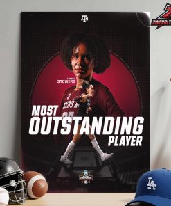 Kyndal Stowers Is The Most Outstading Player NCAA Women’s Volleball 2025 Home Decor Poster Canvas