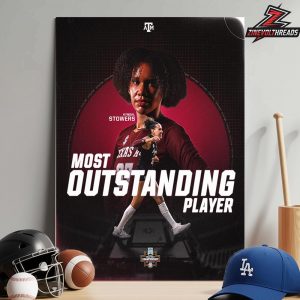 Kyndal Stowers Is The Most Outstading Player NCAA Women’s Volleball 2025 Home Decor Poster Canvas