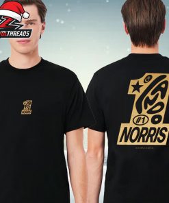 Lando Norris McLaren Formula 1 World Champions Boxy Tee Merch Two Sided Unisex T-Shirt