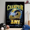 Duke Blue Devils Is The ACC Champions NCAA 2025 Football Champion Home Decor Poster Canvas