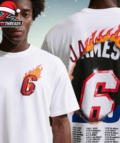 Lebron James x Nike Heat 6 Tee Merchandise Limited Edition Two Sided Unisex T-Shirt