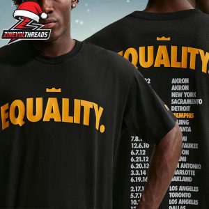 Lebron James x Nike Honor The King Tee Merchandise Limited Edition Two Sided Unisex T-Shirt