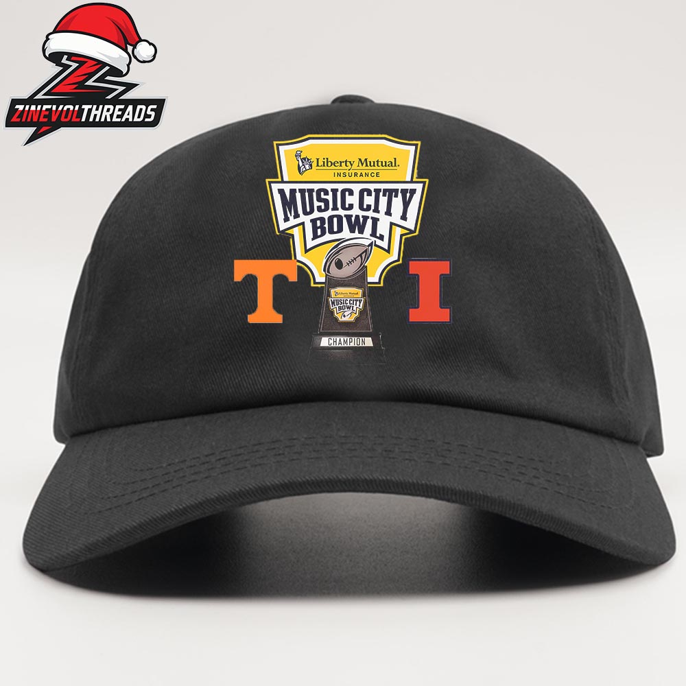 Liberty Mutual Music City Bowl Illinois Fighting Illini Versus Tennessee Volunteers Bowl Season College Football 2025-2026 Snapback Classic Hat Cap Liberty Mutual Music City Bowl Illinois Fighting Illini Versus Tennessee Volunteers Bowl Season College Football 2025-2026 Snapback Classic Hat Cap