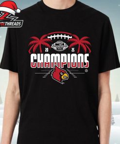 Louisville Cardinals 2025 Bush’s Boca Raton Bowl Of Beans NCAA Football Champions Unisex T-Shirt
