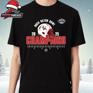 Louisville Cardinals NCAA 2025 Football Bush’s Boca Raton Bowl Of Beans Champions Unisex T-Shirt