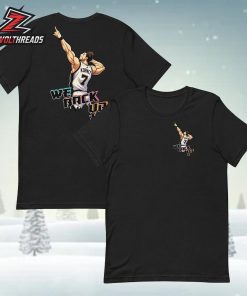 Luke Kornet San Antonio Spurs Game Winning Block We Back Up Tee Two Sided Unisex T-Shirt