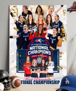 MSU Denver Roadrunners Are The NCAA Women Volleyball Division II National Champions 2025 Home Decor Poster Canvas