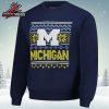 Illinois Fighting Illini Holiday Fleece Sweatshirt Christmas Ugly Sweater Illinois Fighting Illini Holiday Fleece Sweatshirt Christmas Ugly Sweater