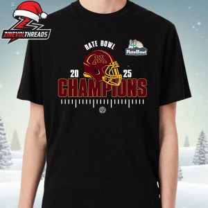 Minnesota Golden Gophers 2025 NCAA Football Rate Bowl Champions Unisex T-Shirt