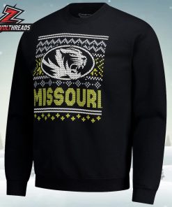 Missouri Tigers Holiday Fleece Sweatshirt Christmas Ugly Sweater