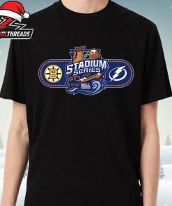 NHL Stadium Series 2026 At Tampa Bay Matchup Boston Bruins Versus Tampa Bay Lightning Unisex T-Shirt