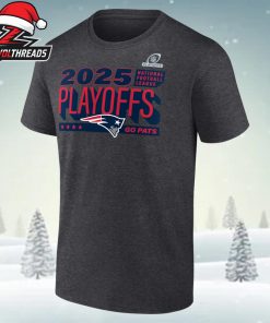 New England Patriots 2025 NFL Playoffs Ready Tee Go Pats Unisex T-Shirt