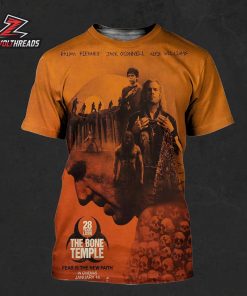 New Poster For 28 Years Later The Bone Temple In Theaters On January 16 All Over Print Shirt