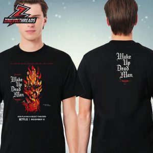 New Poster For Wake Up Dead Man A Knives Out Mystery On Netflix December 12th 2025 Two Sided Unisex T-Shirt