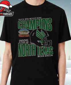 North Texas Mean Green 2025 Isleta New Mexico Bowl Champions NCAA Football Unisex T-Shirt