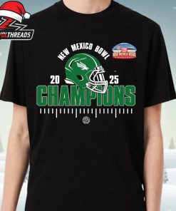 North Texas Mean Green New Mexico Bowl Champions 2025 NCAA Football Unisex T-Shirt