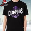Northwestern Wildcats 2025 NCAA Football GameAbow Sports Bowl Champions Unisex T-Shirt