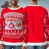 Nottingham Forest FC Gnome Wrap Christmas Jumper Holiday Ugly Sweater Nottingham Forest FC Gnome Wrap Christmas Jumper Holiday Ugly Sweater