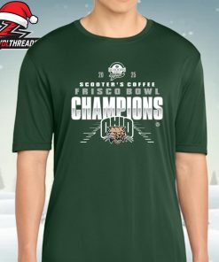 Ohio Bobcats 2025 Scooter’s Coffee Frisco Bowl Champions NCAA Football Unisex T-Shirt