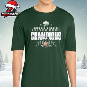 Ohio Bobcats 2025 Scooter’s Coffee Frisco Bowl Champions NCAA Football Unisex T-Shirt