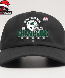 Ohio Bobcats Scooter’s Coffee Frisco Bowl Champions 2025 NCAA Football Snapback Classic Hat Cap