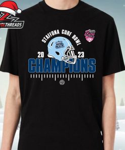 Old Dominion Monarchs 2025 StaffDNA Cure Bowl Champions NCAA Football Unisex T-Shirt