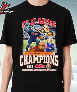 Ole Miss Rebels Egg Bowl Champions 2025 Winner Shirt Unisex T-Shirt