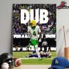 Oregon Ducks Win Washington Huskies 2025 Score On November 29th 2025 Home Decor Poster Canvas