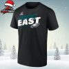 Philadelphia Eagles Nike 2025 NFC East Division Champions Locker Room Trophy Collection Unisex T-Shirt