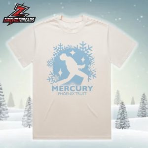 Queen Band Mercury Phoenix Trust Snowflake Tee Winter Collection Unisex T-Shirt