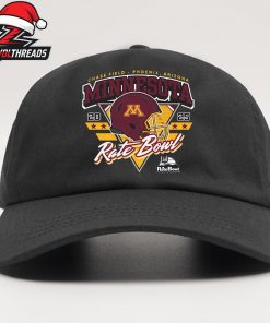 Rate Bowl 2025 University Of Minnesota Golden Gophers Shield Of Dreams Tee Champs Snapback Classic Hat Cap