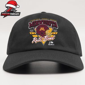 Rate Bowl 2025 University Of Minnesota Golden Gophers Shield Of Dreams Tee Champs Snapback Classic Hat Cap