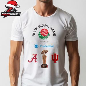 Rose Bowl Alabama Crimson Tide Versus Indiana Hoosiers NCAA Football 2026 Unisex T-Shirt