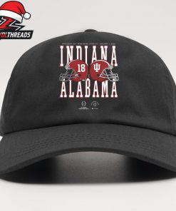Rose Bowl Game 2026 Alabama Crimson Tide Vs Indiana Hoosiers Helmet Matchup Snapback Classic Hat Cap