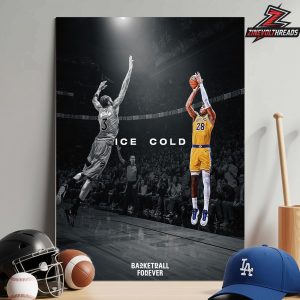 Rui Hachimura Los Angeles Lakers Clutch Game Winner Shot Against Toronto Raptors Home Decor Poster Canvas