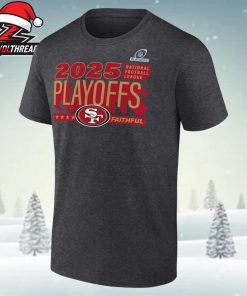 San Francisco 49ers 2025 NFL Playoffs Ready Tee Faithful Unisex T-Shirt