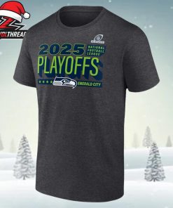 Seattle Seahawks 2025 NFL Playoffs Ready Emerald City Unisex T-Shirt