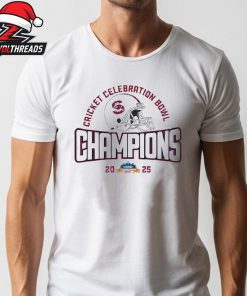 South Carolina State Bulldogs 2025 Cricket Celebration Bowl Champions Helmet Unisex T-Shirt