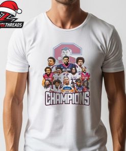 South Carolina State Bulldogs 2025 Cricket Celebration Bowl Champions Team Graphic Unisex T-Shirt