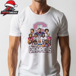 South Carolina State Bulldogs 2025 Cricket Celebration Bowl Champions Team Graphic Unisex T-Shirt